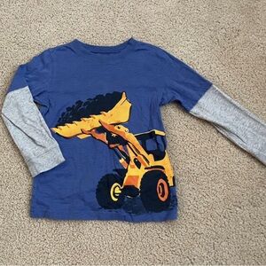 Carter's Construction Truck Long Sleeve Top 5T